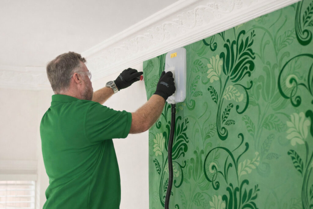 Wallpaper removal service