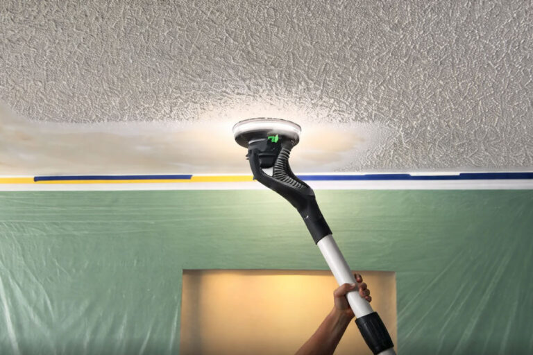 Popcorn ceiling removal service