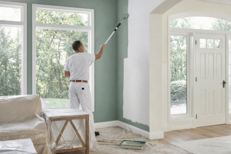 Interior house painting service