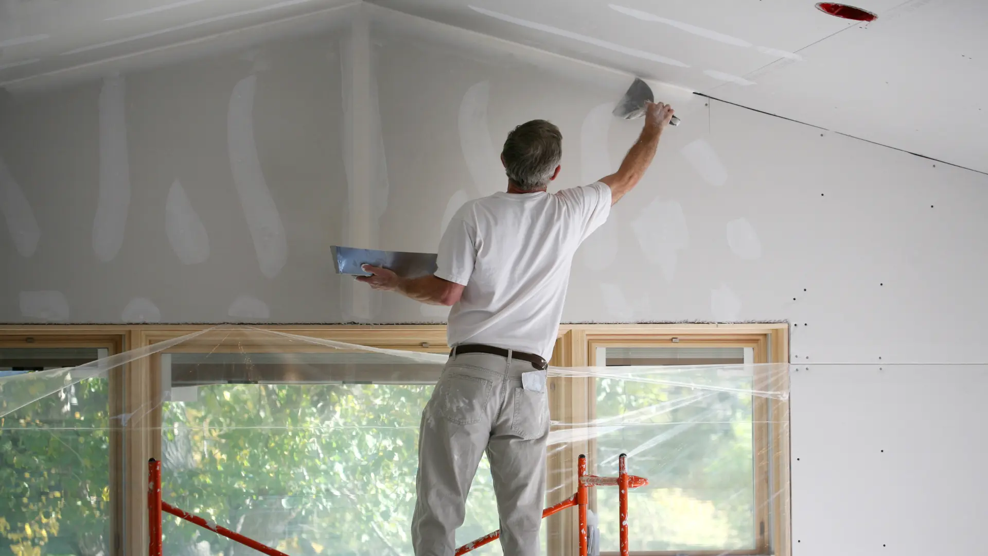 Drywall repair service